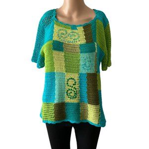Draper's & Damon's Crochet Size M Top